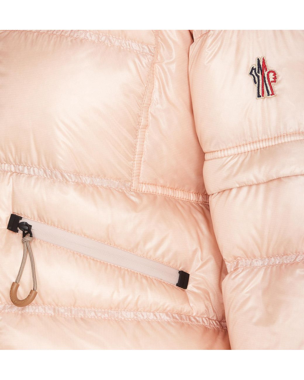 Moncler Natural Grenoble Mauduit Short Down Jacket