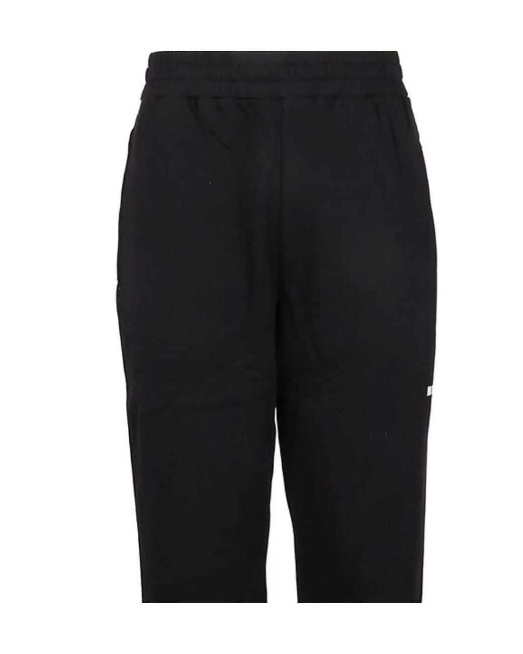 MSGM Black Striped Sweatpants for men