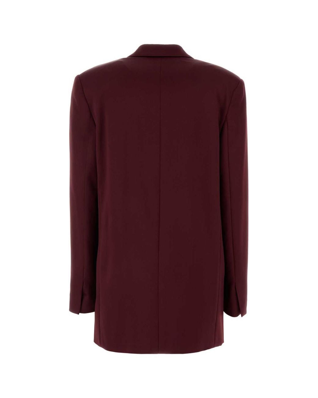 Alberta Ferretti Red Long-Sleeve Blazer
