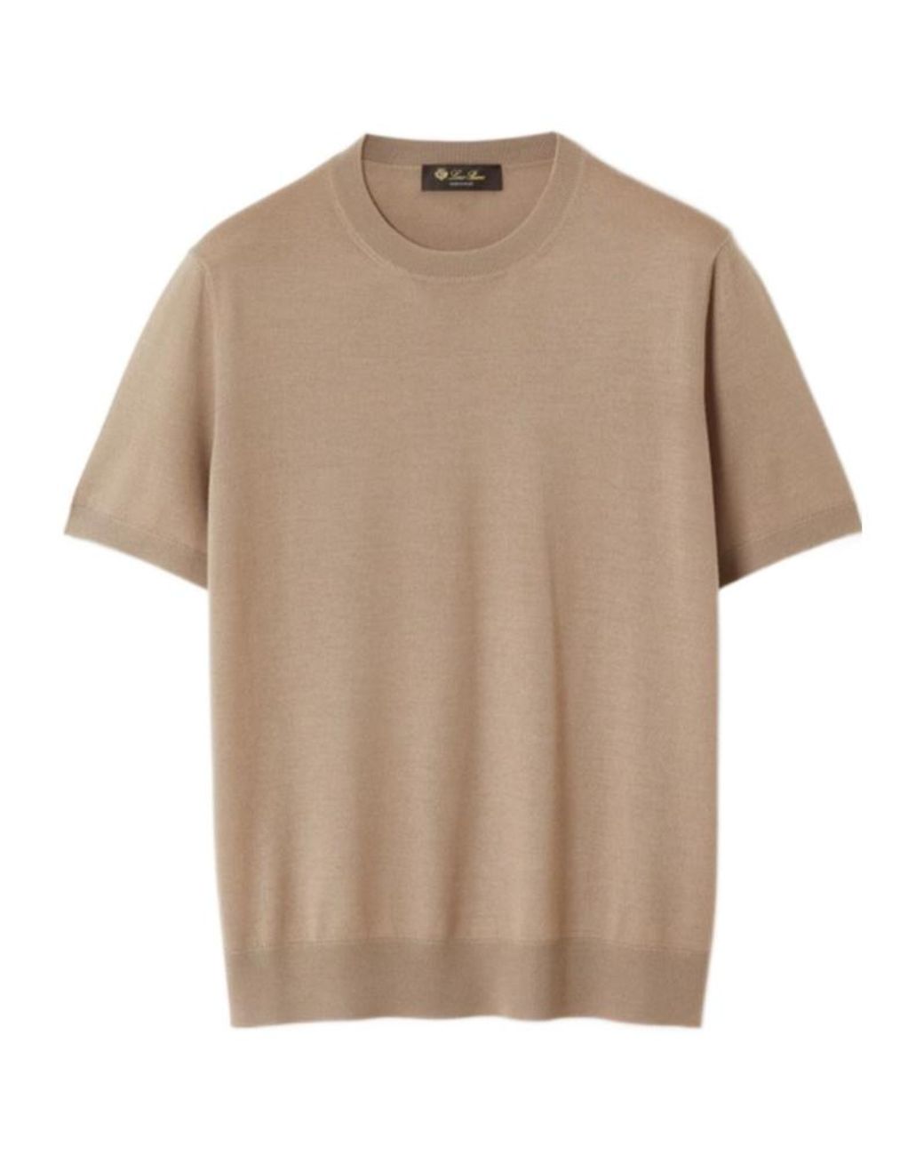 Loro Piana Natural Sottile Crew-Neck Sweater