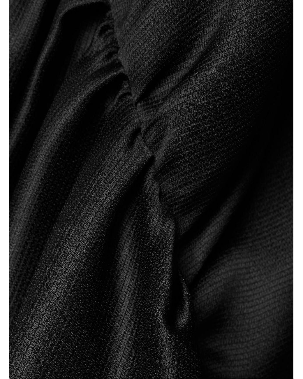 Khaite Black The Quico Puff-Sleeved Blouse