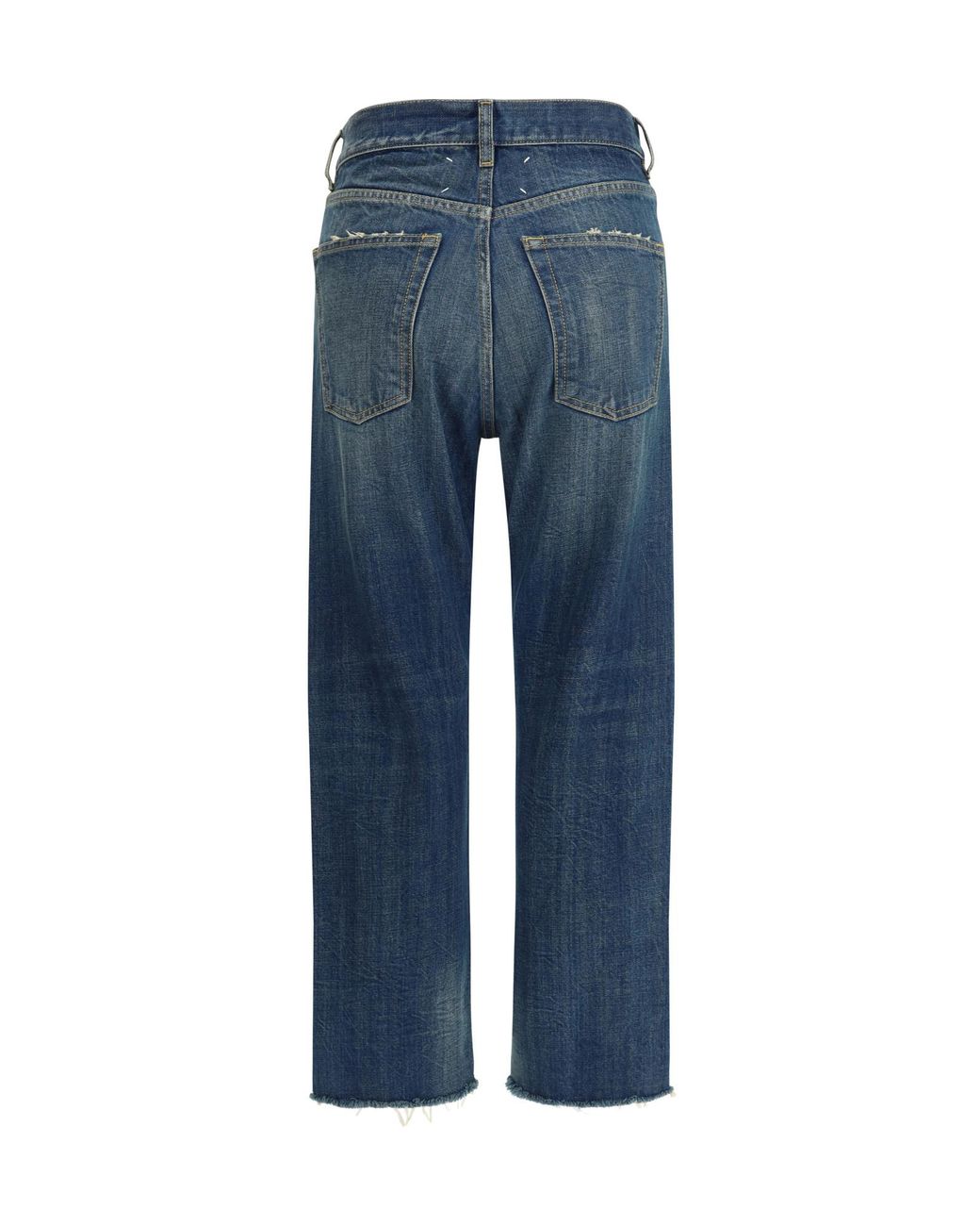 Maison Margiela Blue Straight-Leg Denim Jeans