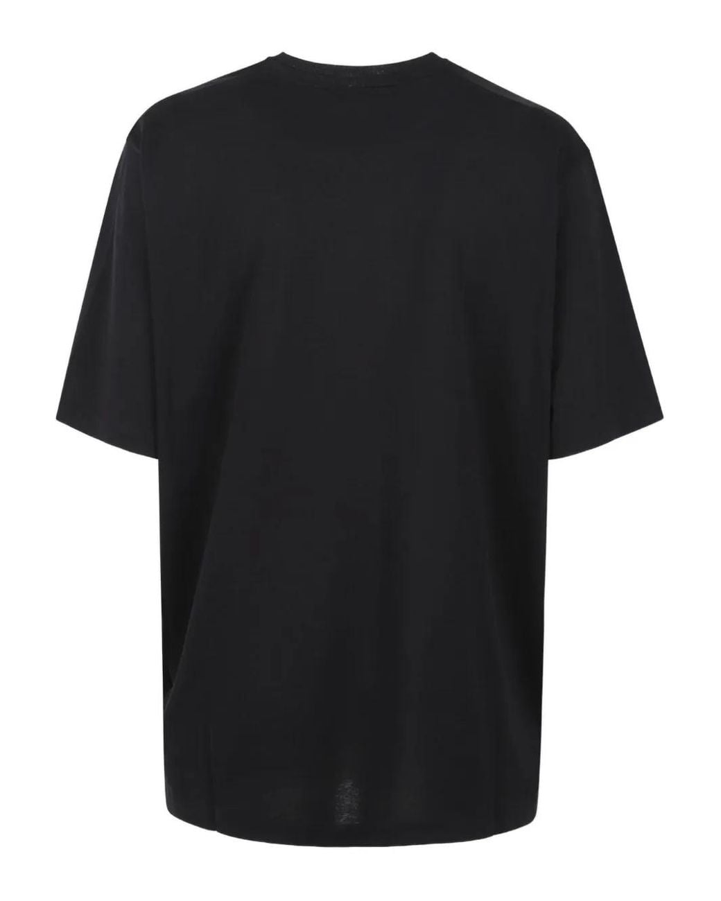 Frankie Shop Black Harper Cotton T-Shirt