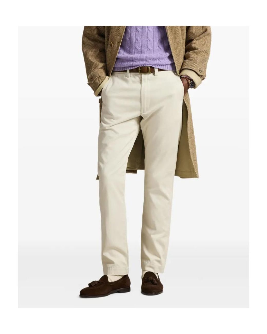 Polo Ralph Lauren Natural Straight-Leg Chino Trousers for men