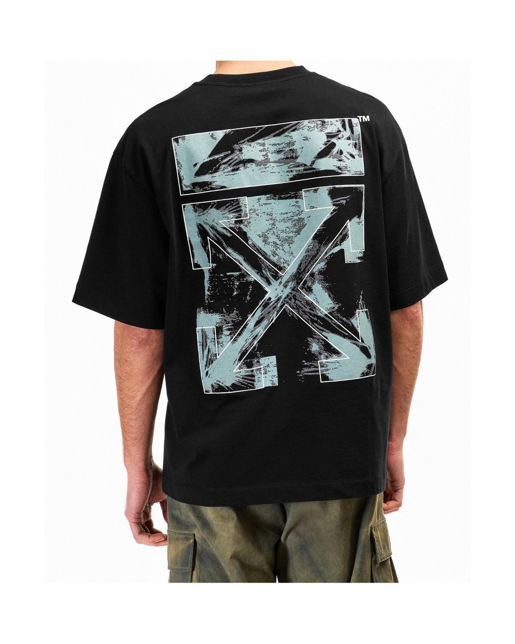 Off-White c/o Virgil Abloh Black Arrow Loose T-Shirt for men