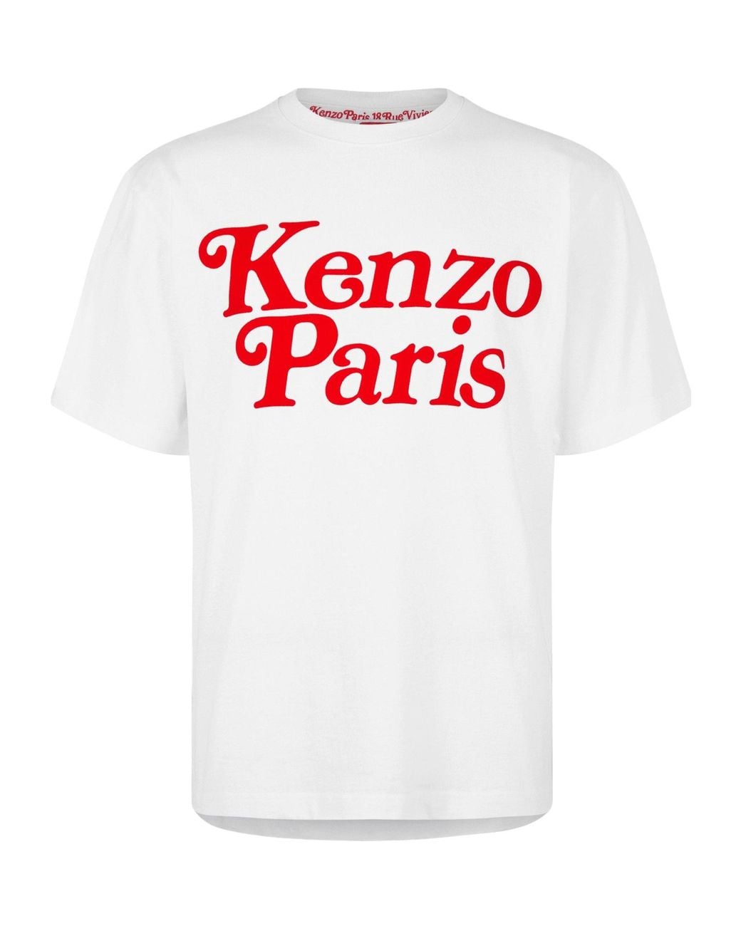 KENZO White Short-Sleeved T-Shirt for men