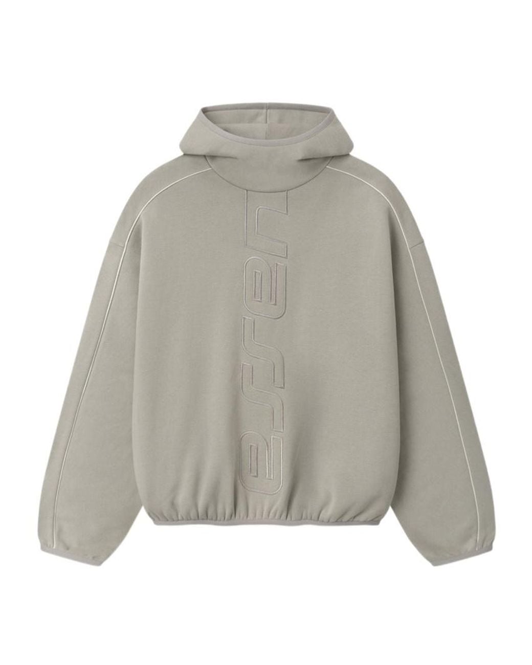 Fear Of God Gray Active Trace Modern Fleece Hoodie for men