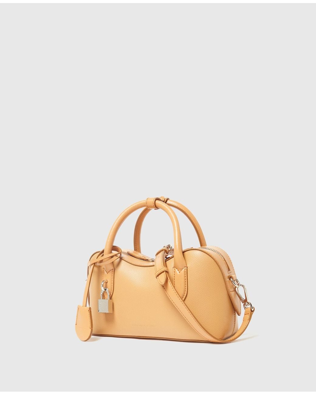 Stella McCartney Metallic Small Ryder Padlock-Detail Tote Bag