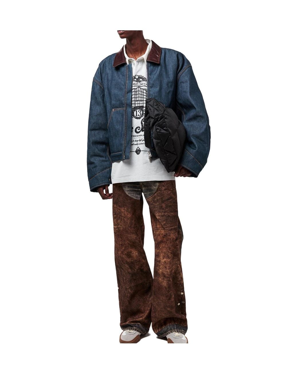 Acne Blue Denim Jacket for men