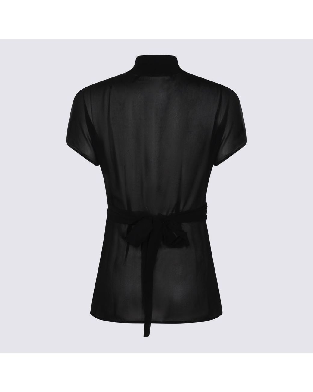 Rick Owens Black Blouses
