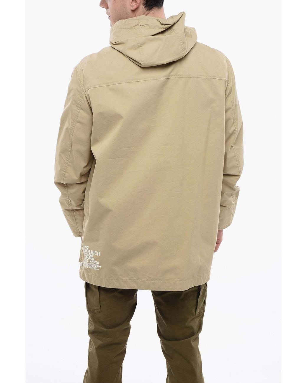 Woolrich Natural Summer Utility Parka for men