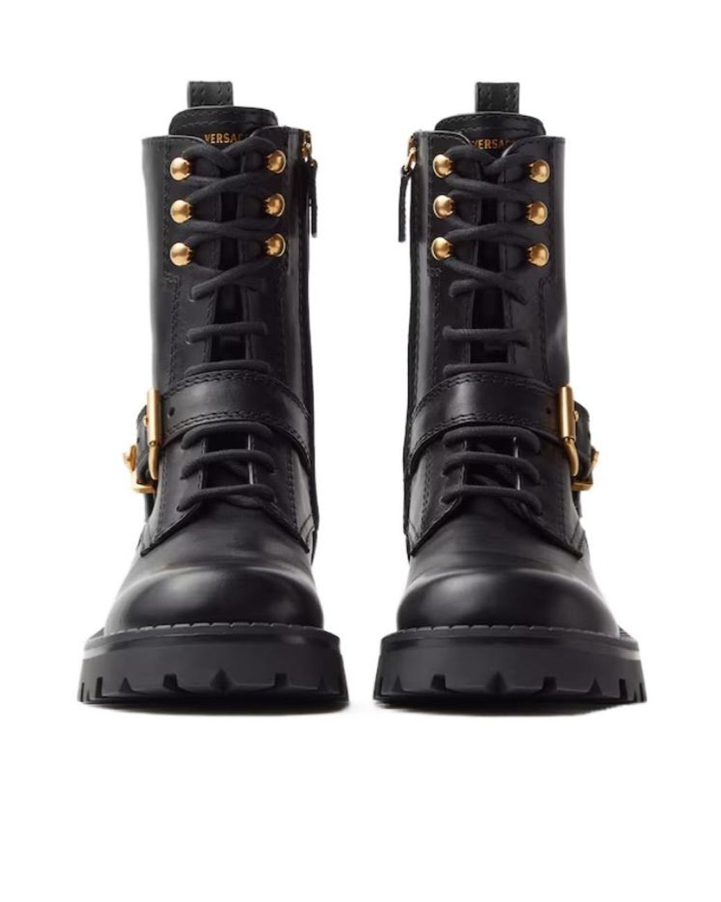 Versace Black Roxy Ankle Boots