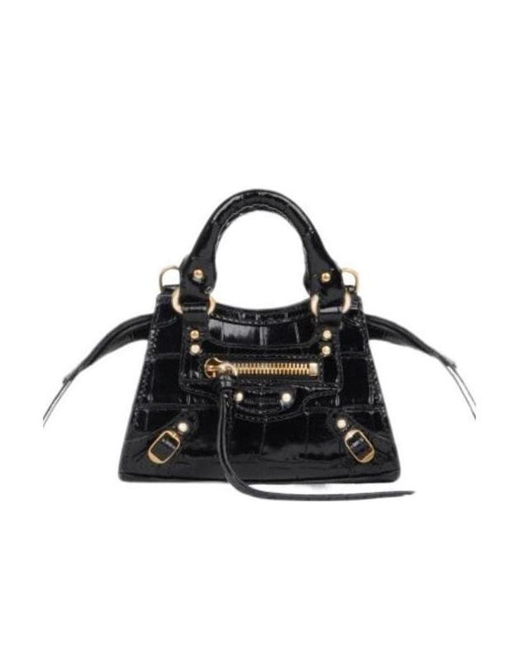 Balenciaga Black Neo Classic Mini Leather Bag