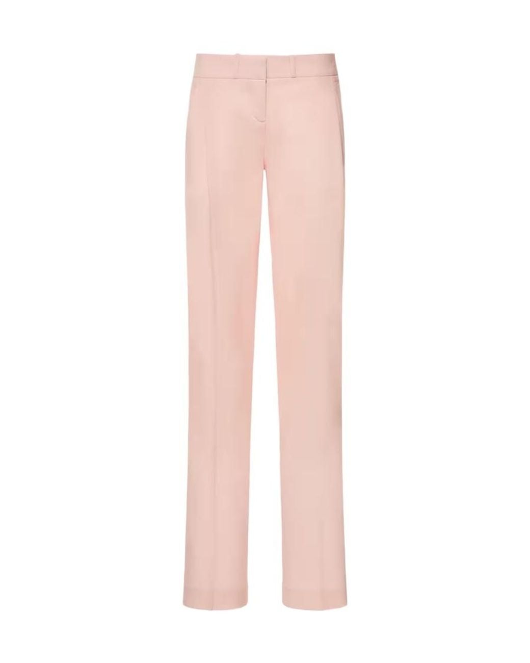 Coperni Pink Low-Rise Relaxed Tailored Trousers