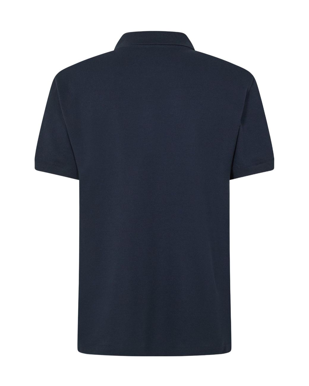 McQueen Blue Shortsleeve Polo Shirt for men