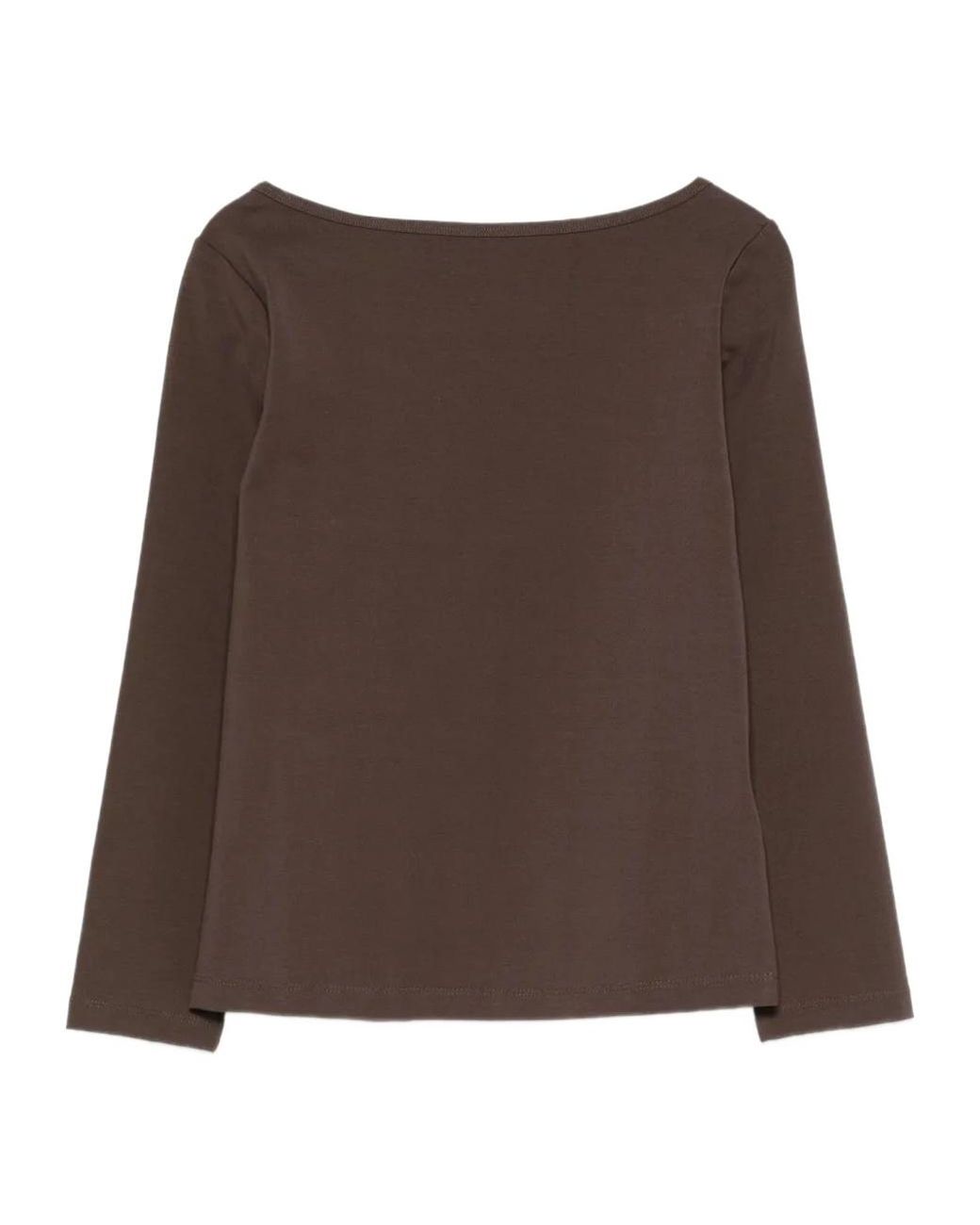 St. Agni Brown Long-Sleeves T-Shirt