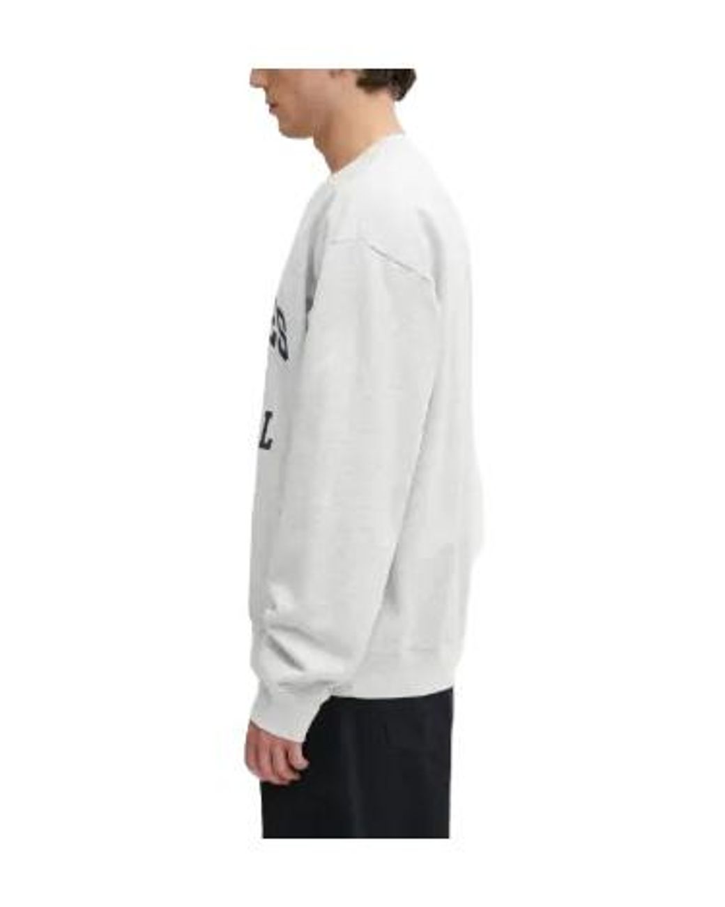 Sporty & Rich Gray Graphic-Print Sweatshirt