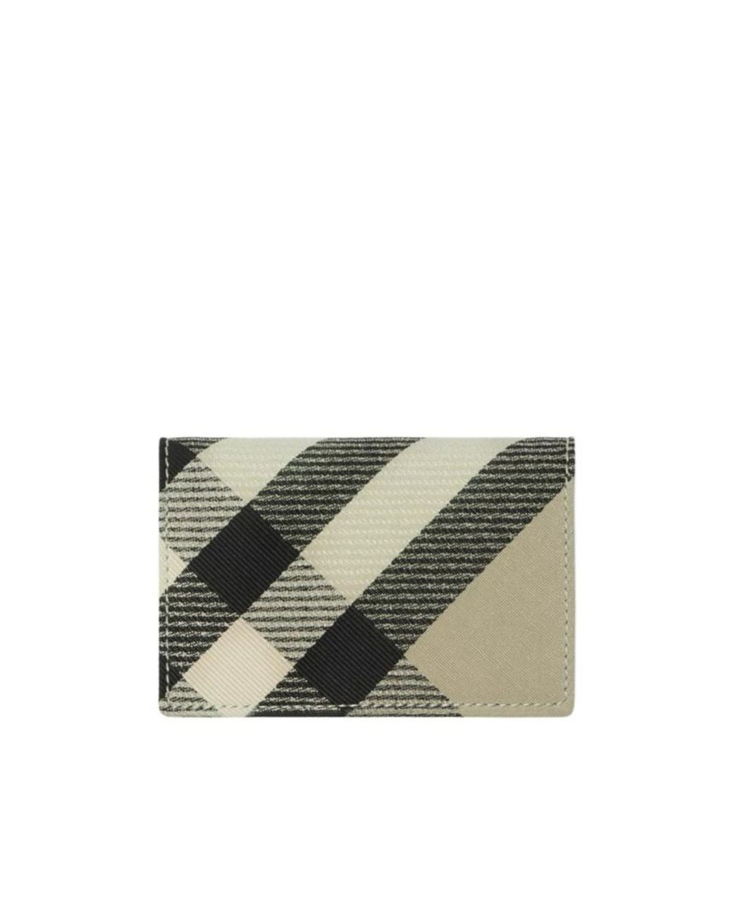 Burberry Multicolor Check-Pattern Cardholder