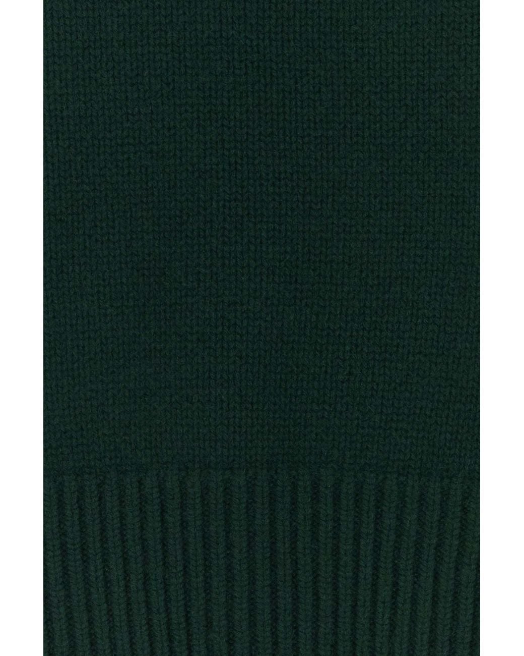 Extreme Cashmere Green N434 Crop Xtra Knitted Sweater