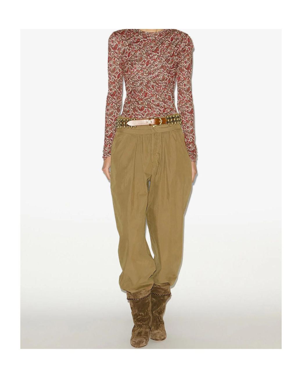 Isabel Marant Brown Dressi Top