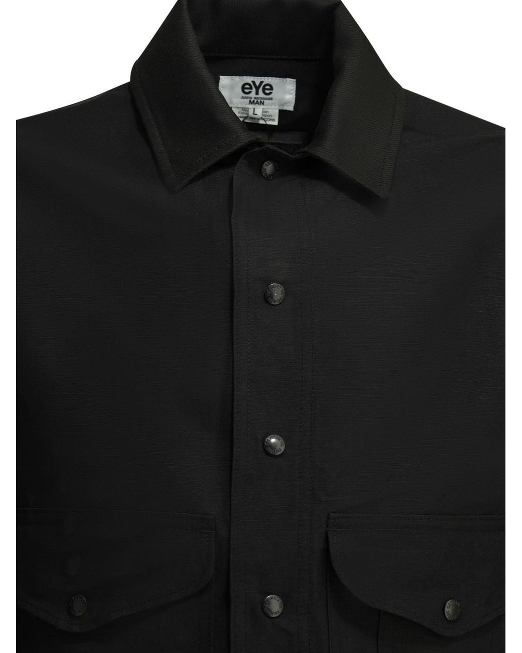Junya Watanabe Black X Filson Overshirt Jacket for men