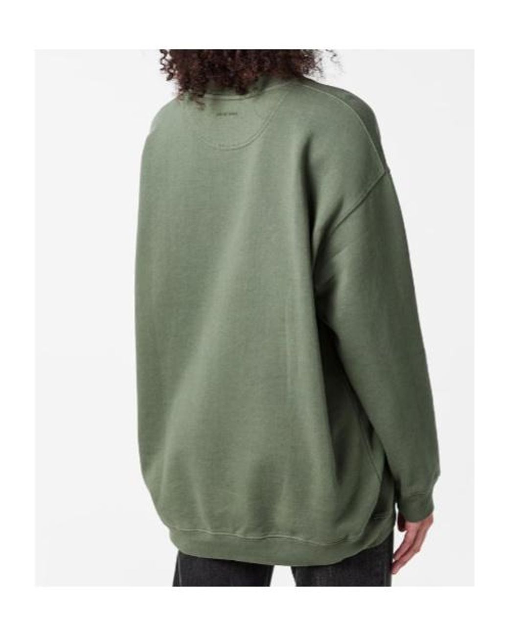 Anine Bing Green Long-Sleeved Sweatshirt