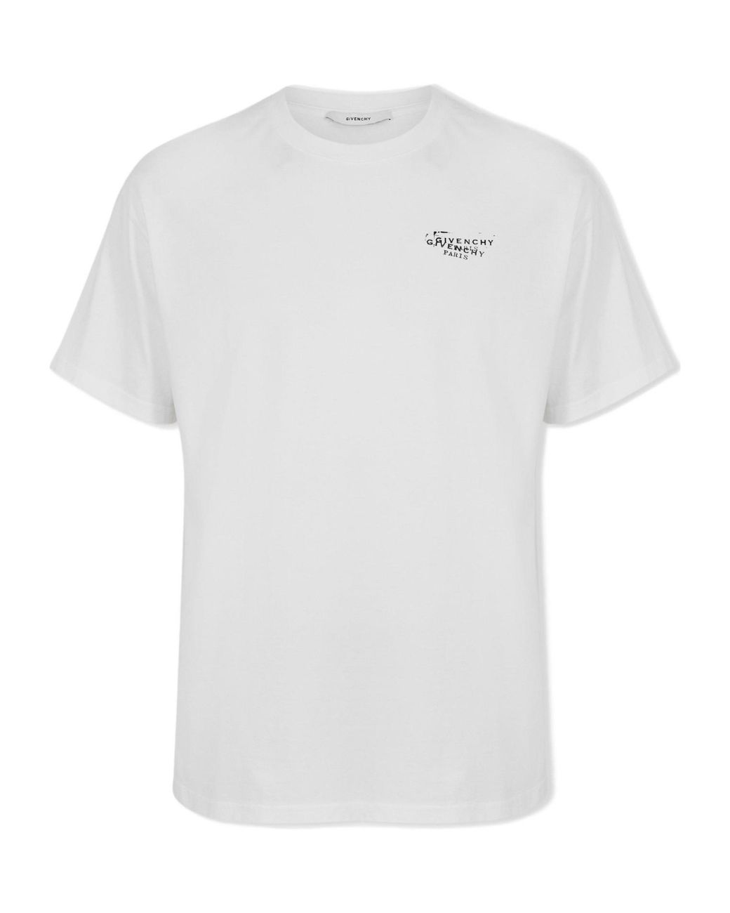 Givenchy White Printed T-Shirt for men