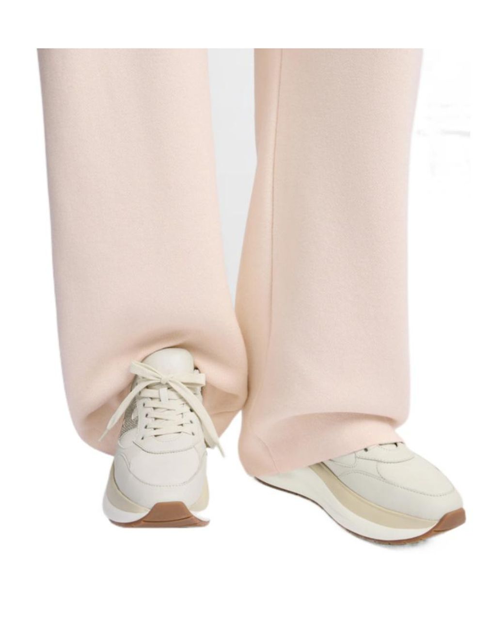 Hogan White Maxi I Active Sneakers