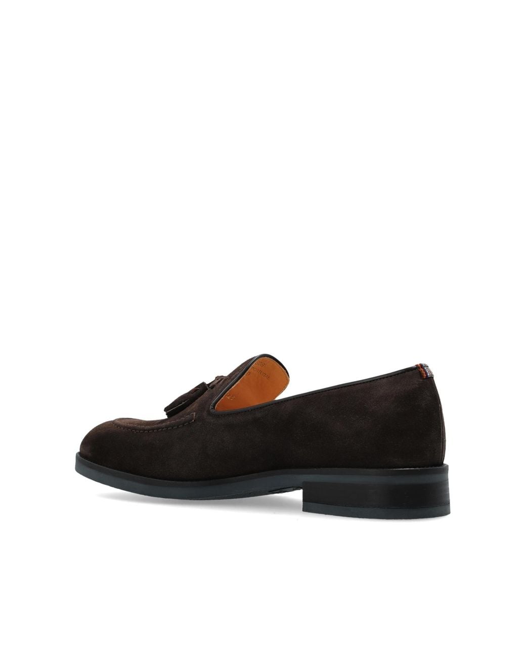 Paul Smith Black Tassel Detailed Slip-On Loafers for men