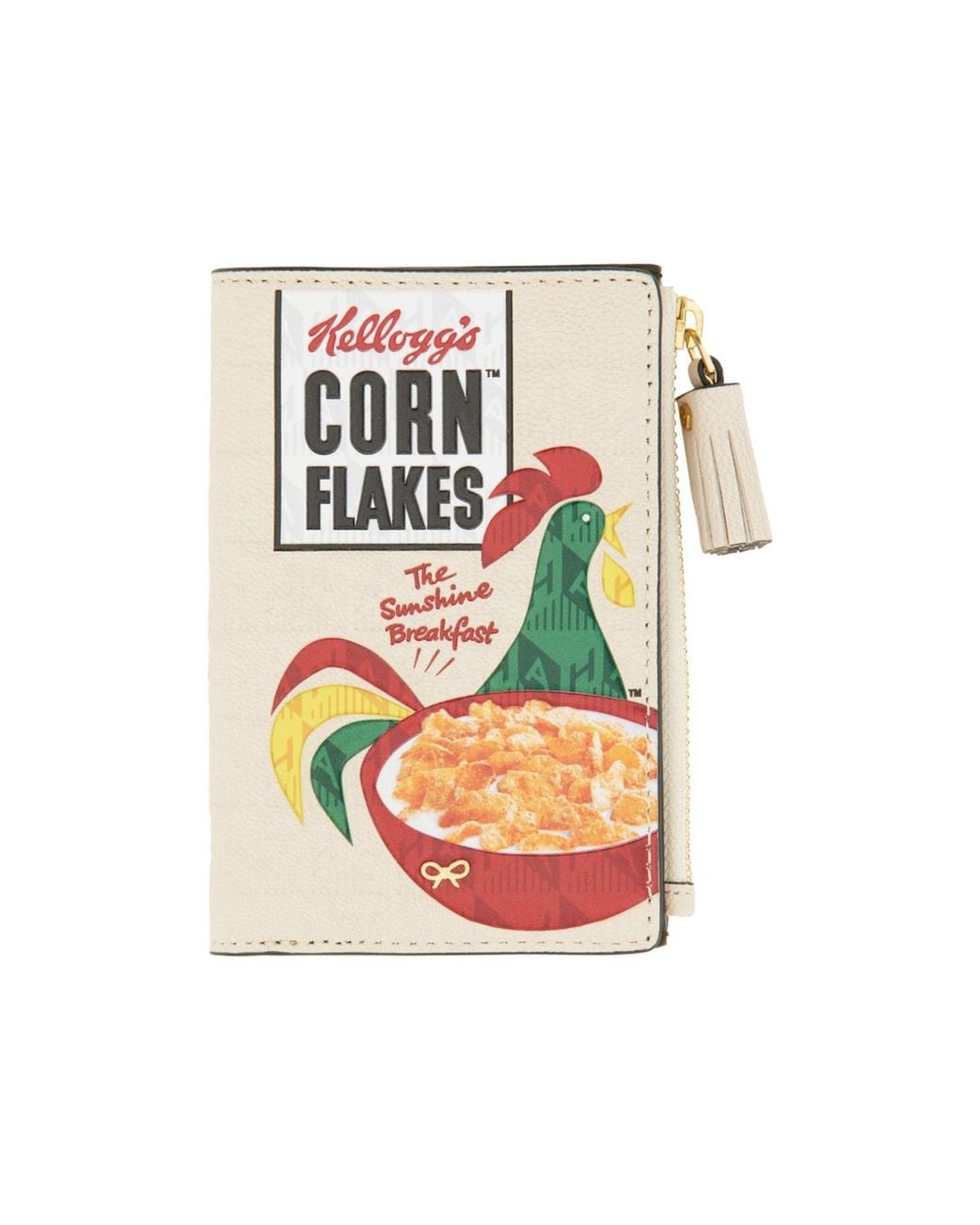 Anya Hindmarch White 'Cornflakes' Wallet