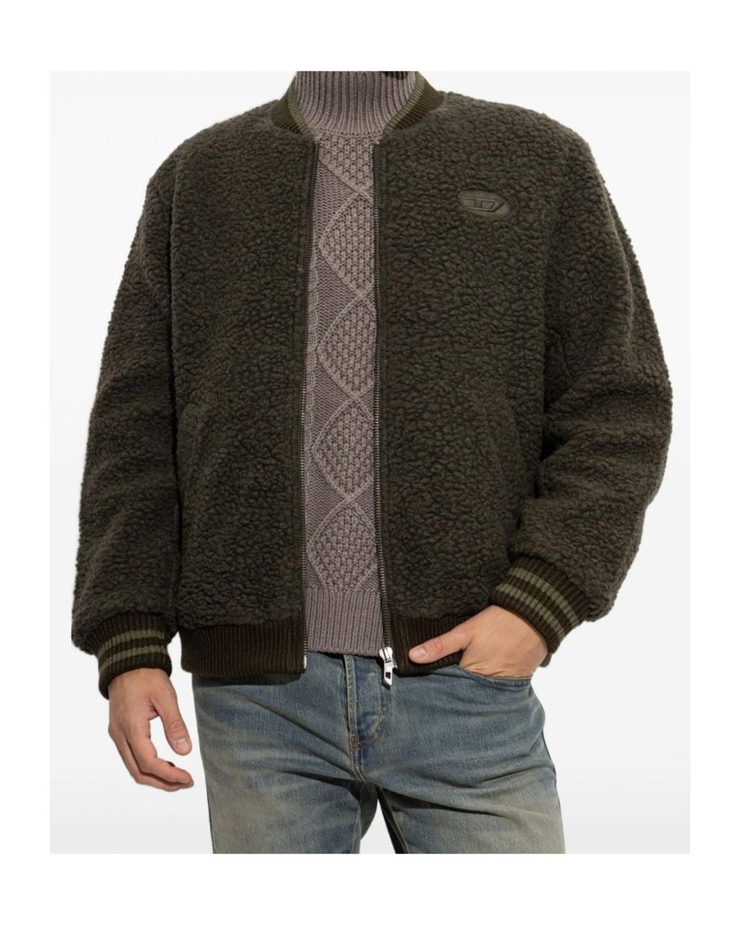 DIESEL Green Reds Jacket for men