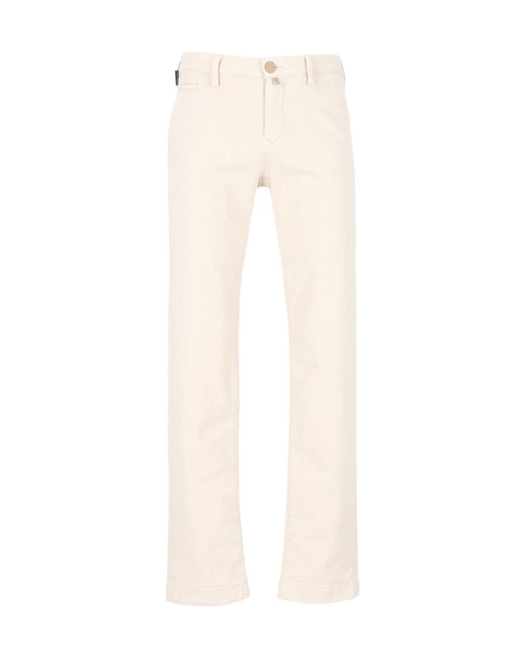 Jacob Cohen White Bobby Slim-Fit Pants for men