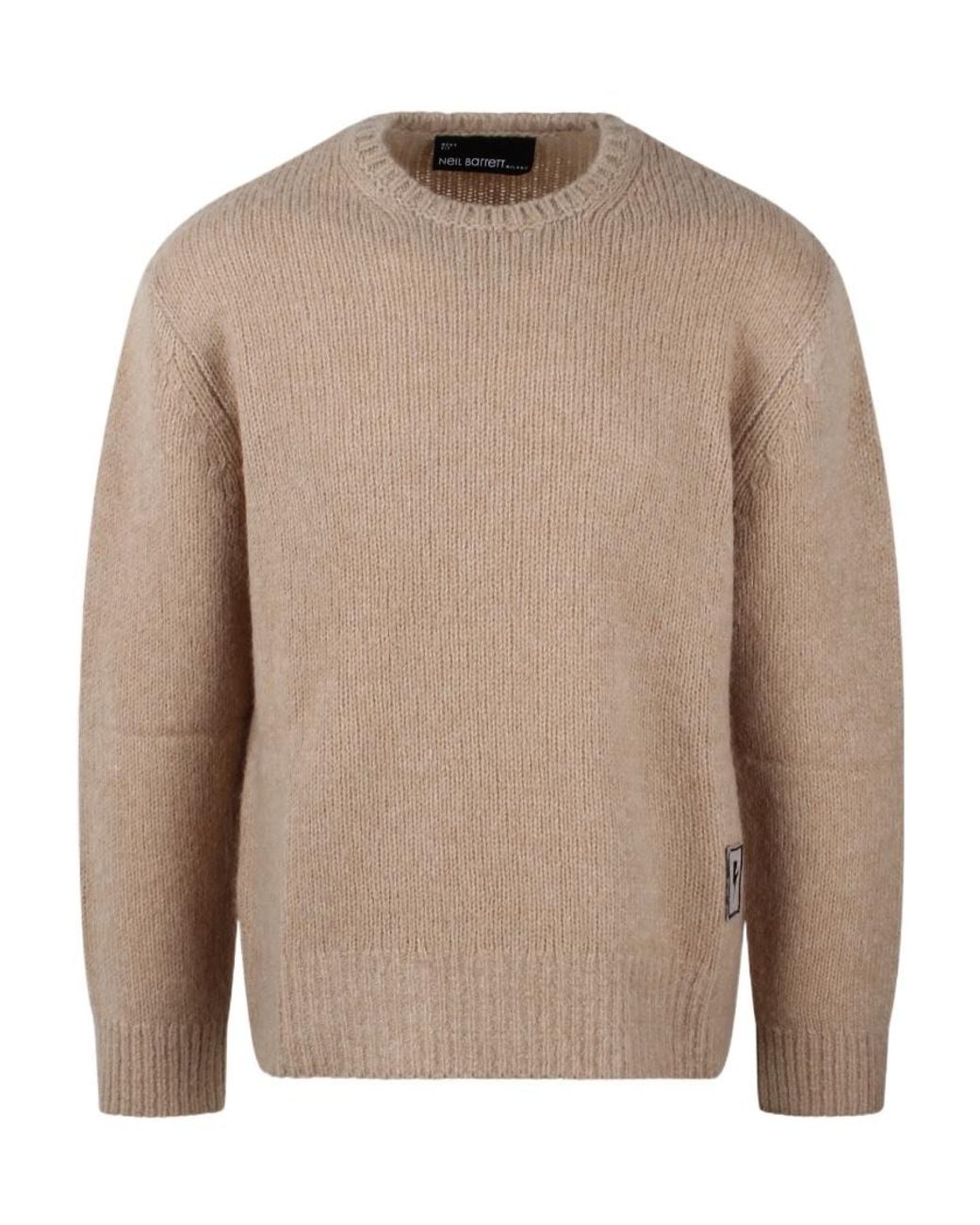 Neil Barrett Brown Long-Sleeved Sweater for men