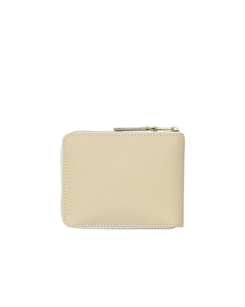 Comme des Garçons Natural Zipped Wallet for men