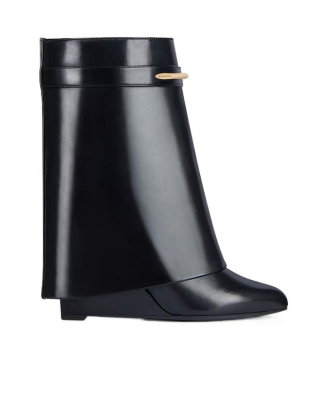 Givenchy Black Shark Ankle Boots