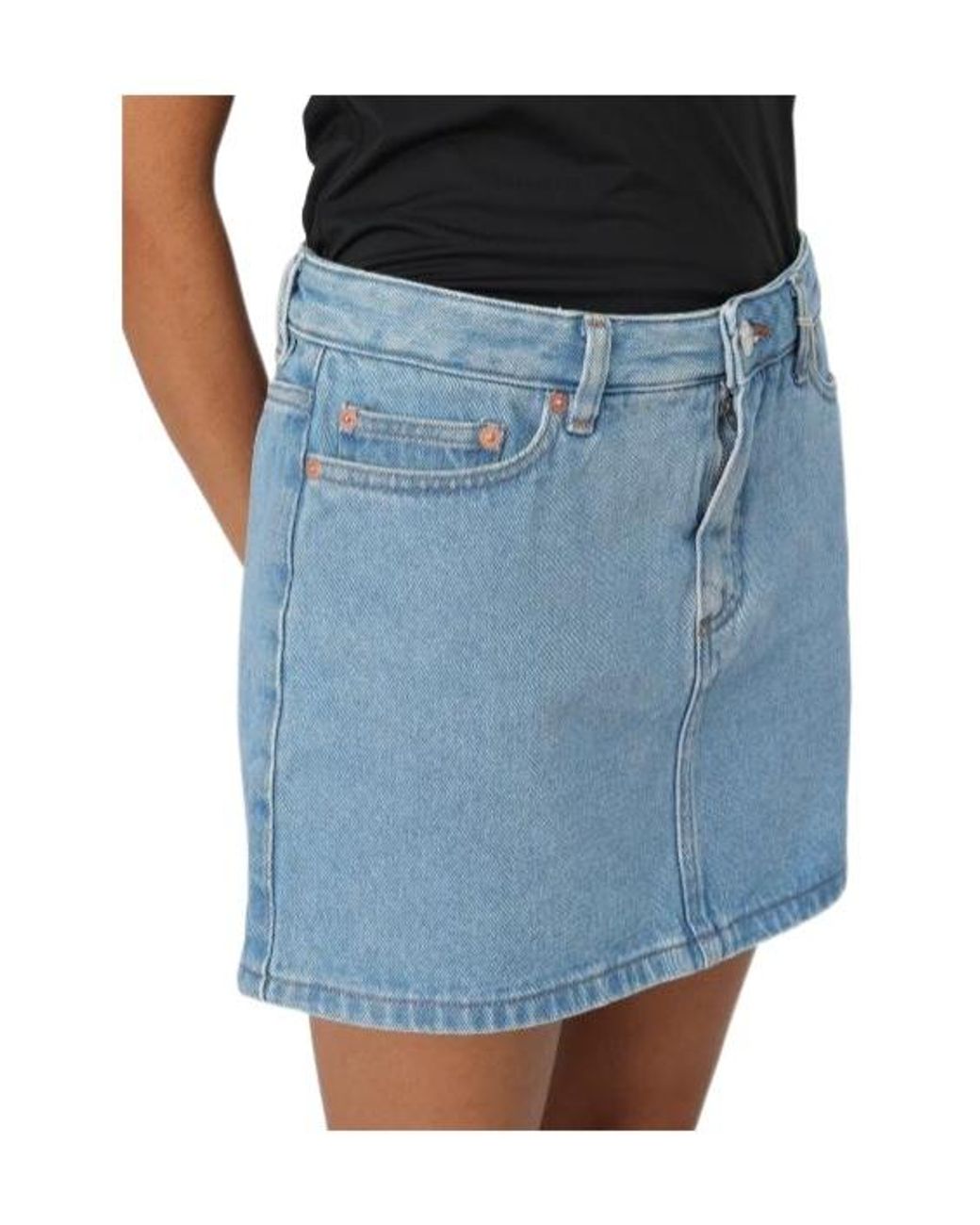 A.P.C. Blue Standard Miniskirt
