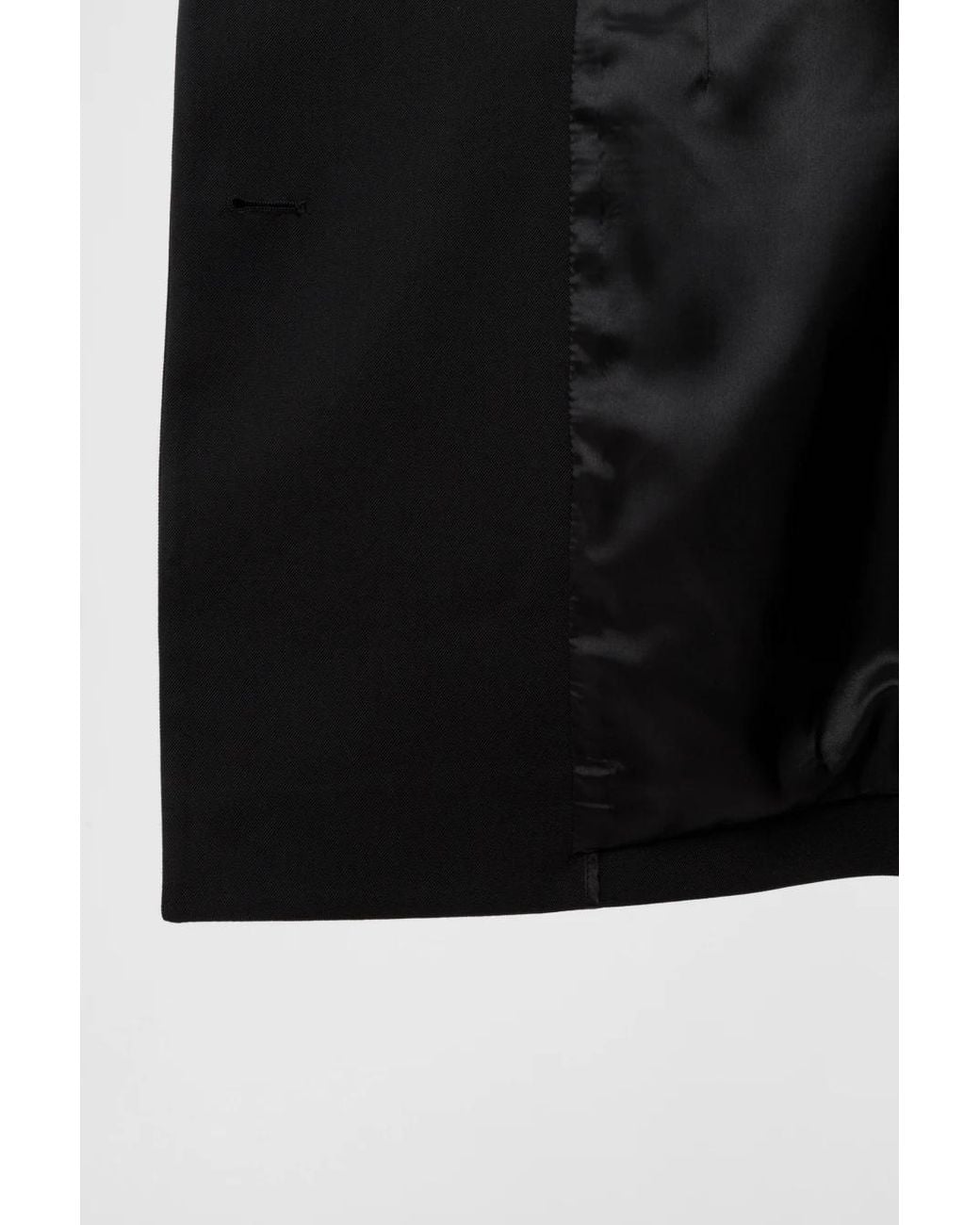 Juun.J Black Long-Sleeved Suit Jacket