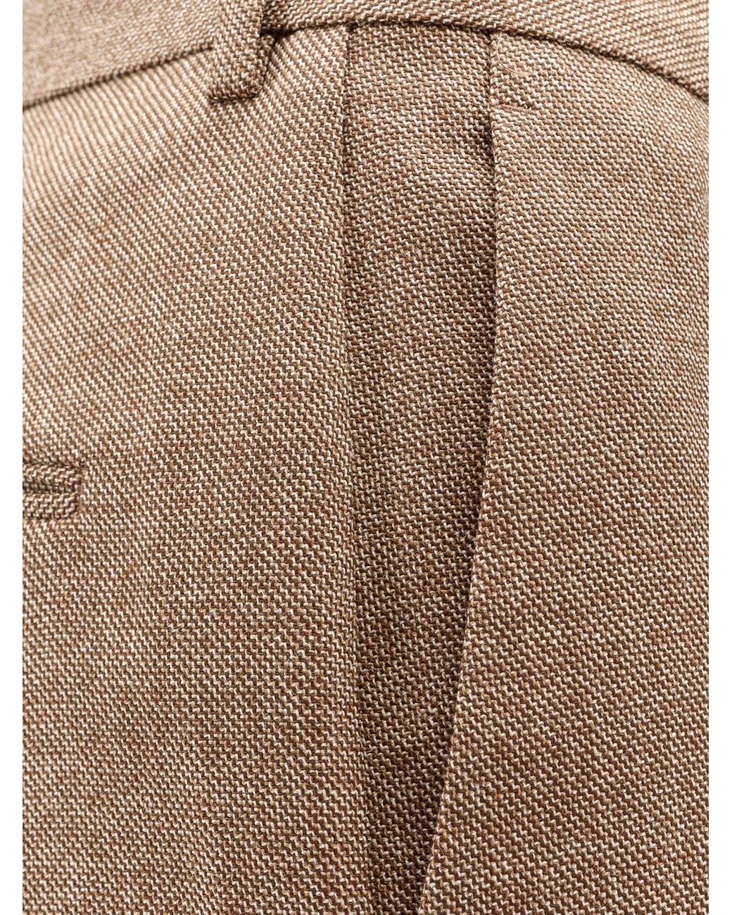 MM6 by Maison Margiela Gray Straight-Leg Tailored Trousers