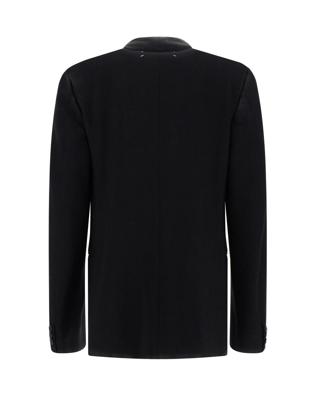 Maison Margiela Black Gabardine Blazer