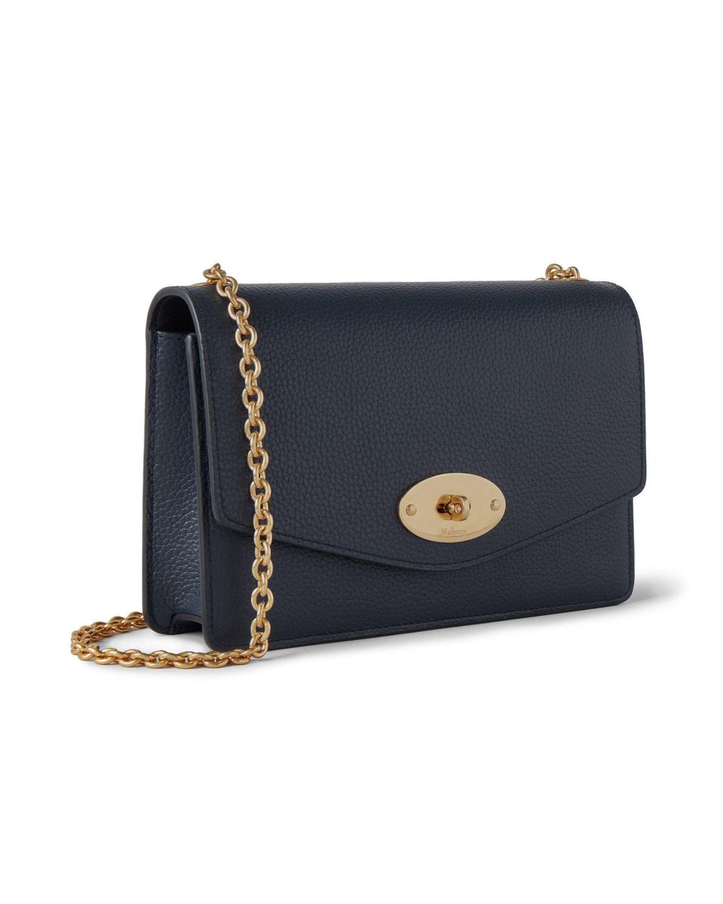 Mulberry Blue Classic Britishstyle Small Bag