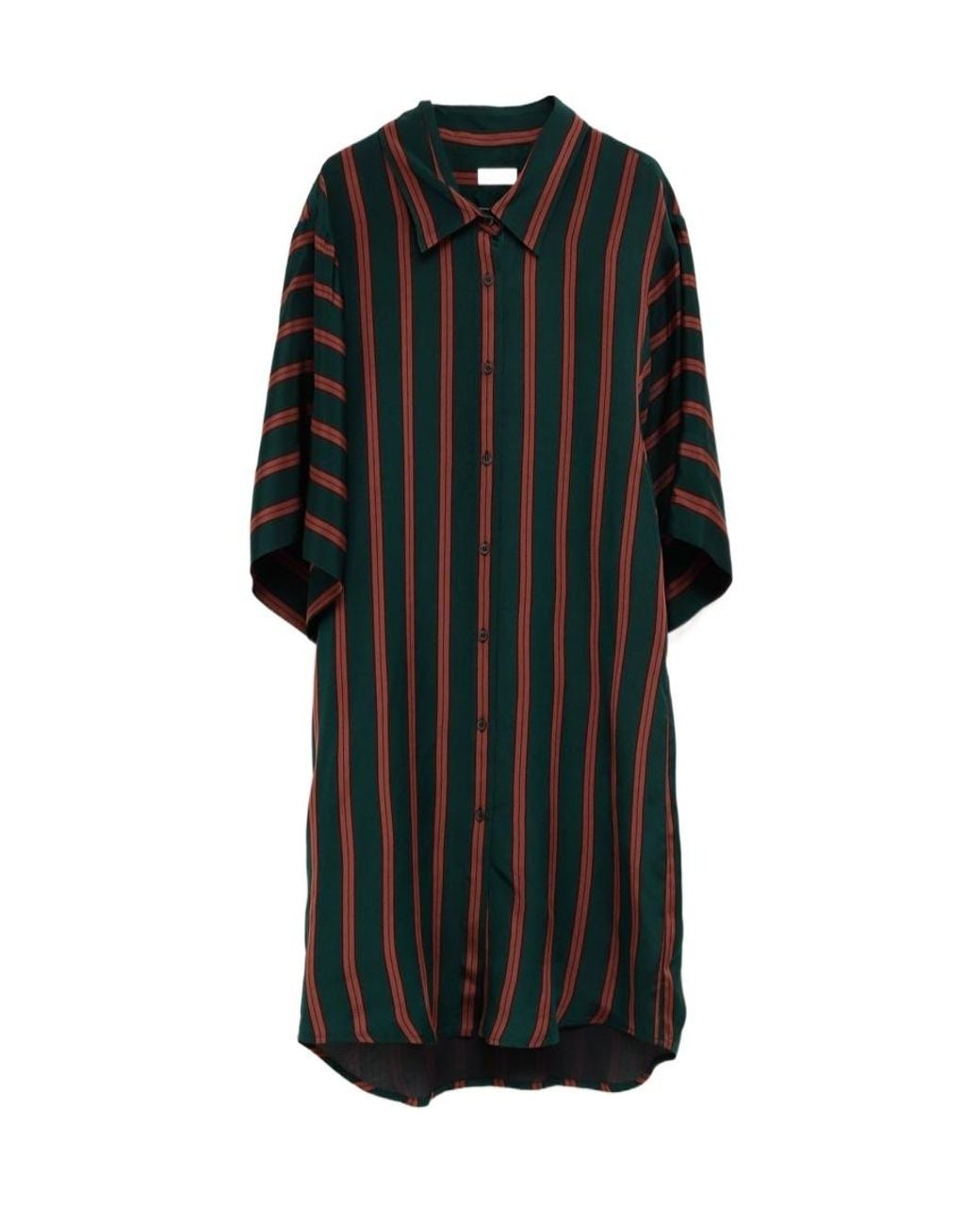 Dries Van Noten Black Striped Dress