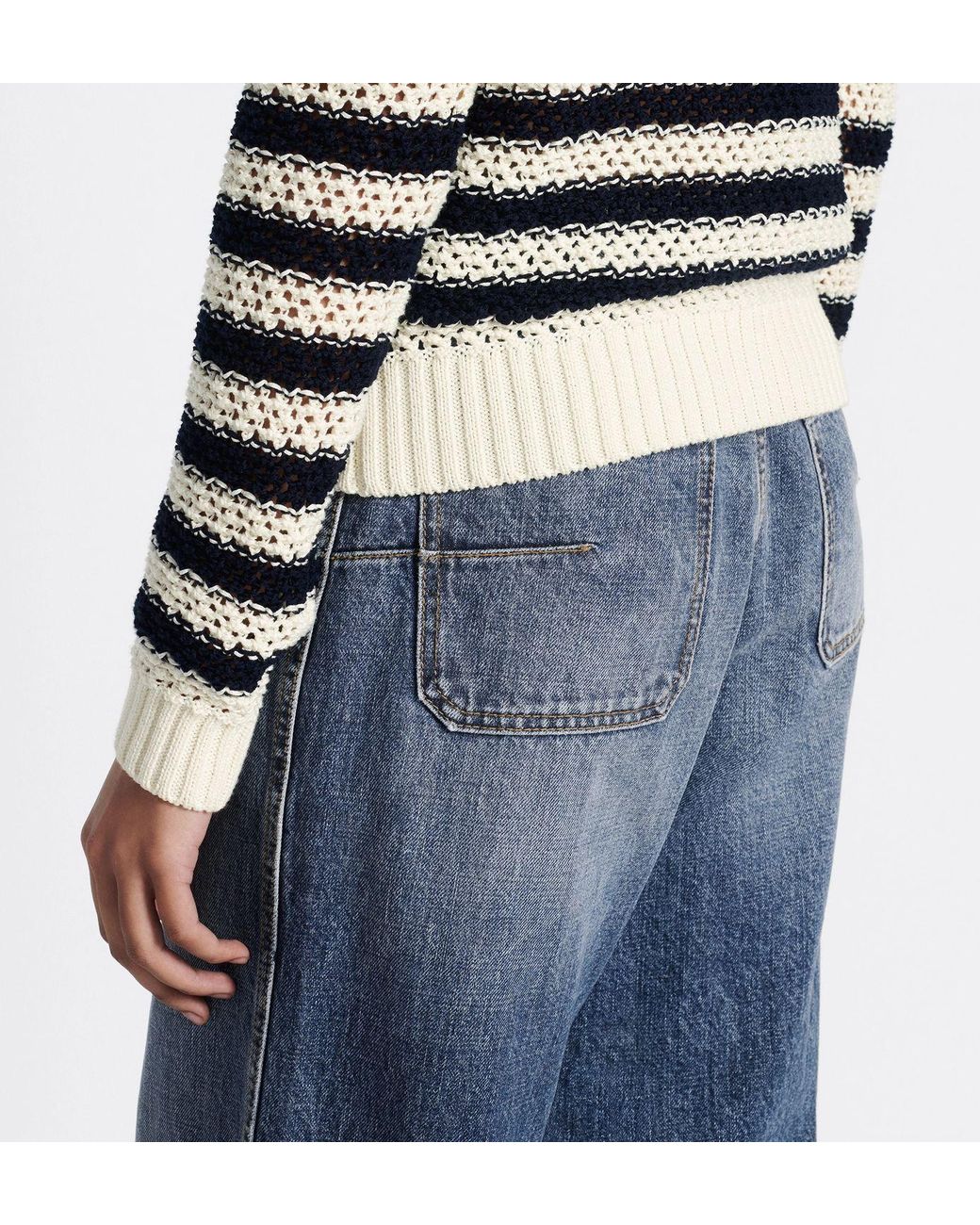 Dior Blue 8 Flared Jeans, D04
