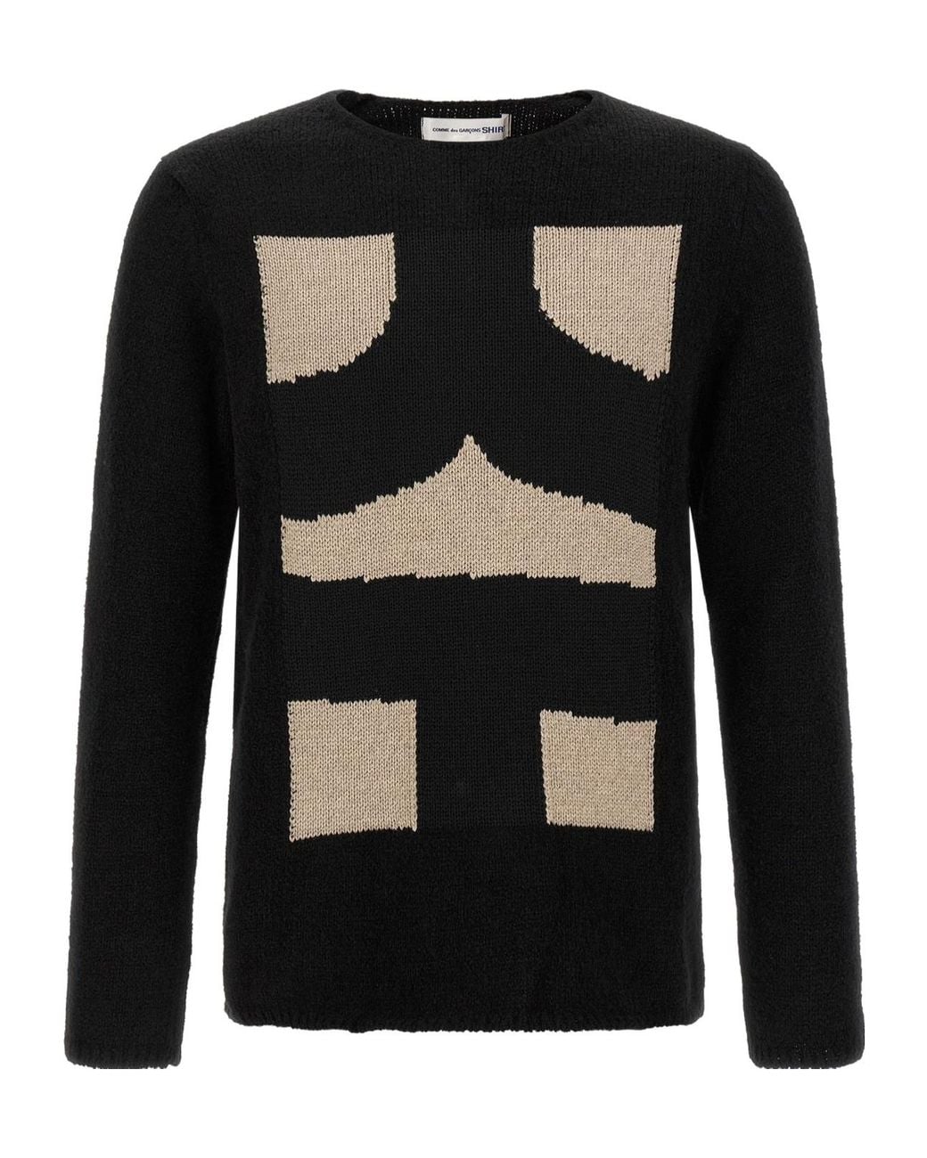 Comme des Garçons Black Comme Des Garçons Shirt Long Sleeved Jumper for men