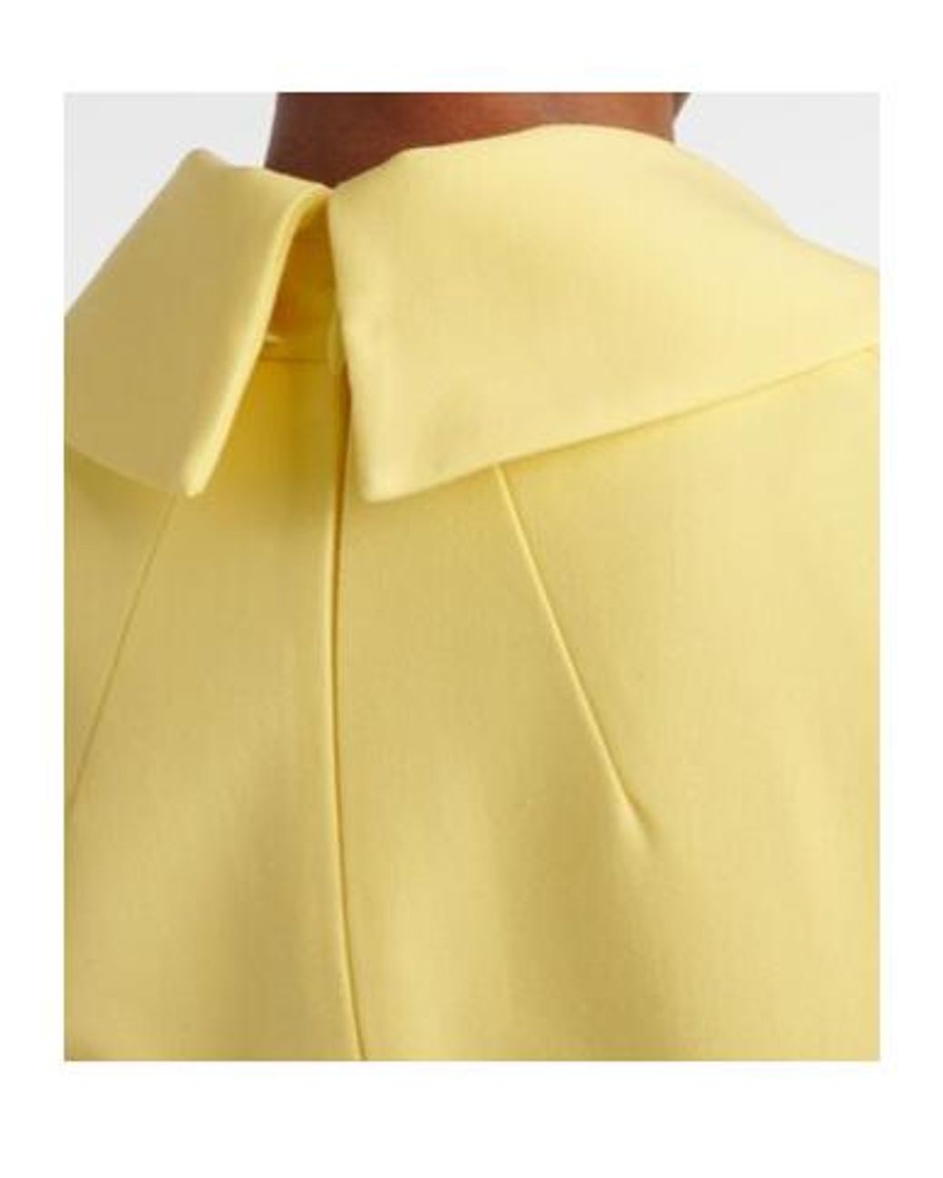 Emilia Wickstead Yellow Kalonice Crepe Midi Dress