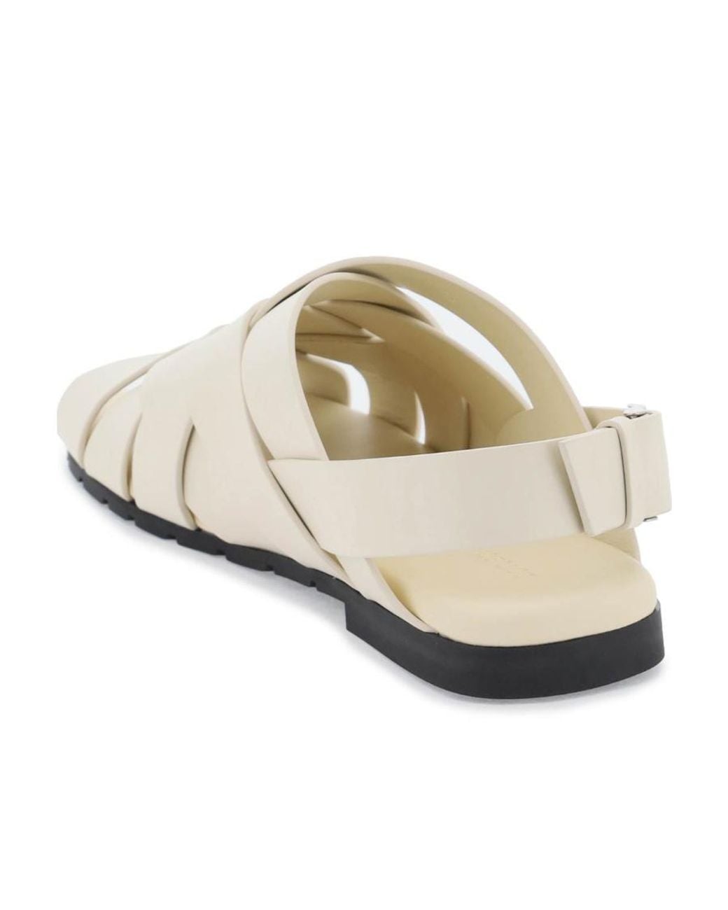 Bottega Veneta White Alfie Sandal for men