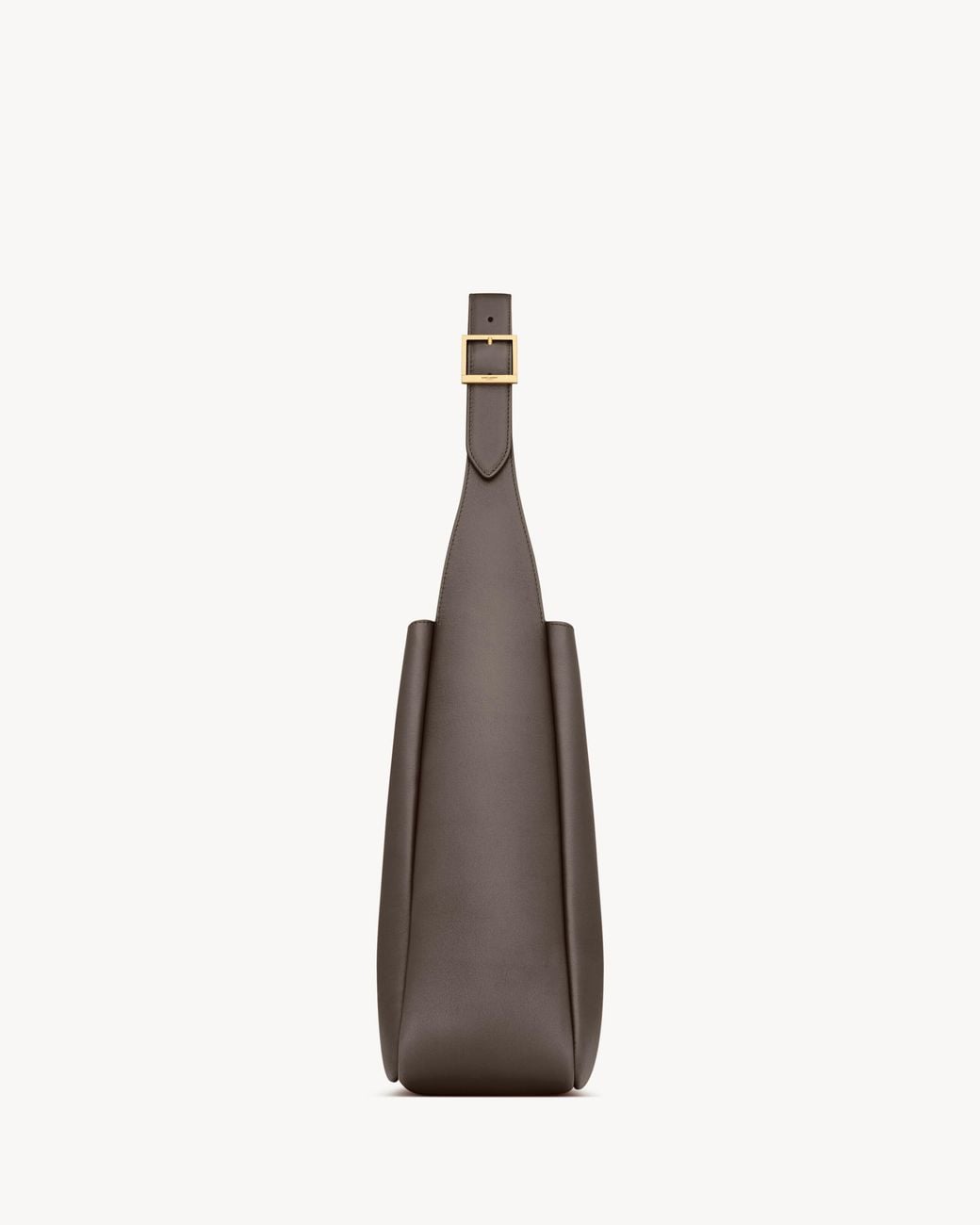 Saint Laurent Brown Le 5 A 7 Shoulder Bag