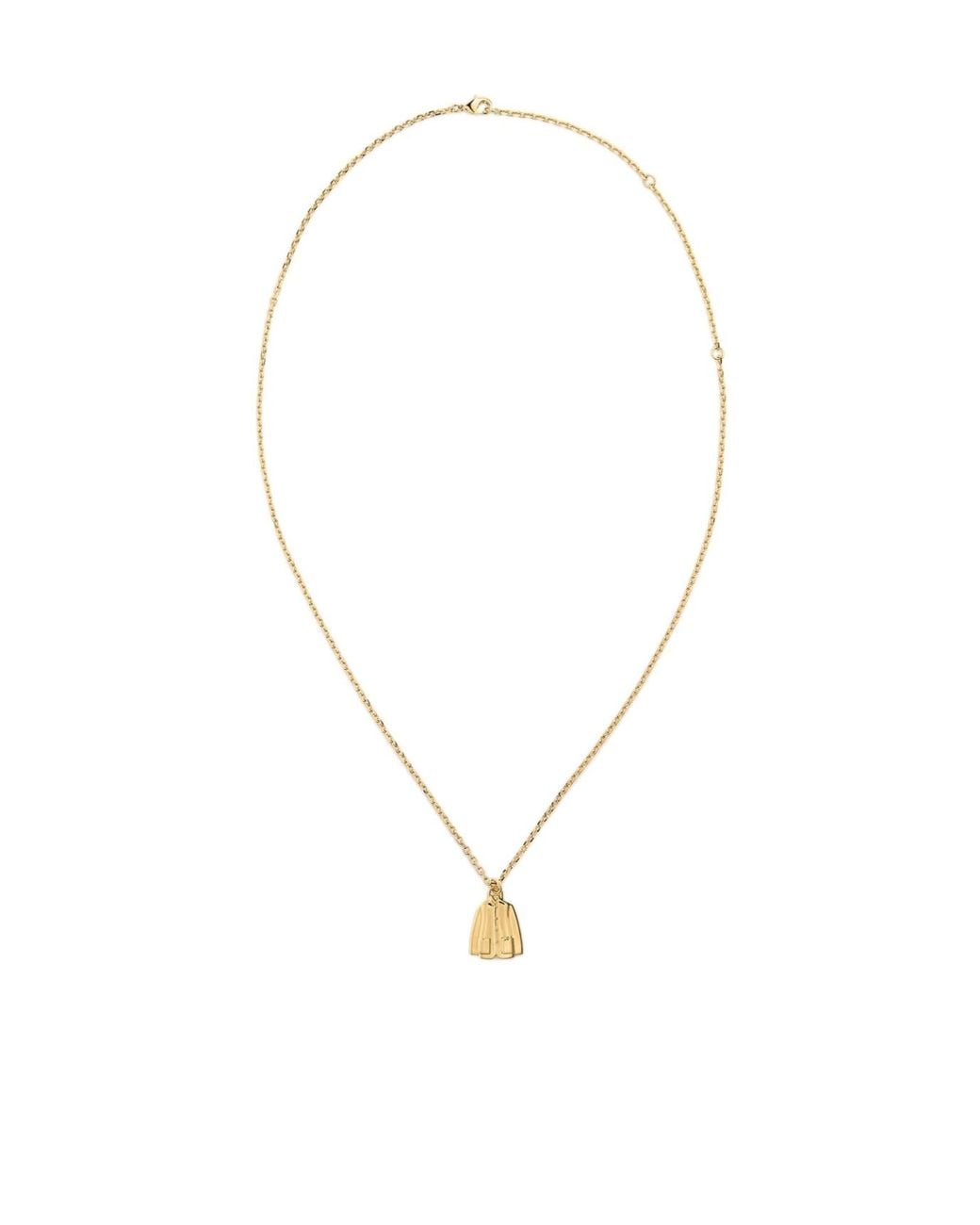 Loro Piana Metallic Spagna Jacket Necklace