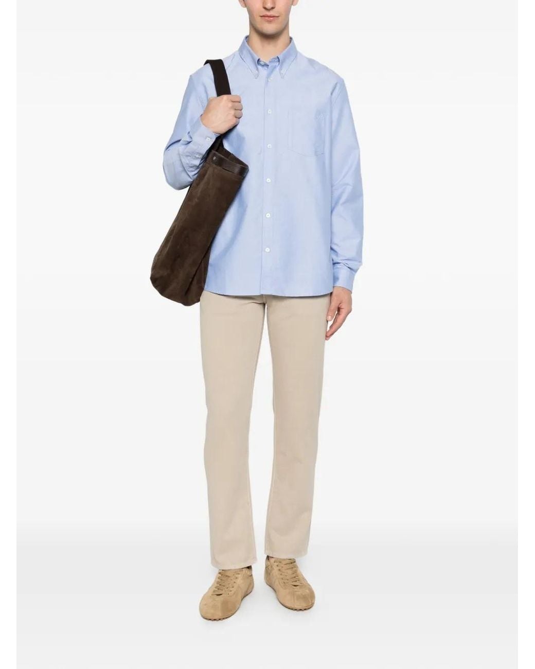 Jacob Cohen Natural Edo Logo-Embroidered Jeans for men