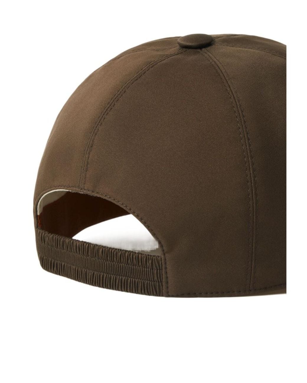 Loro Piana Brown Baseball Cap for men
