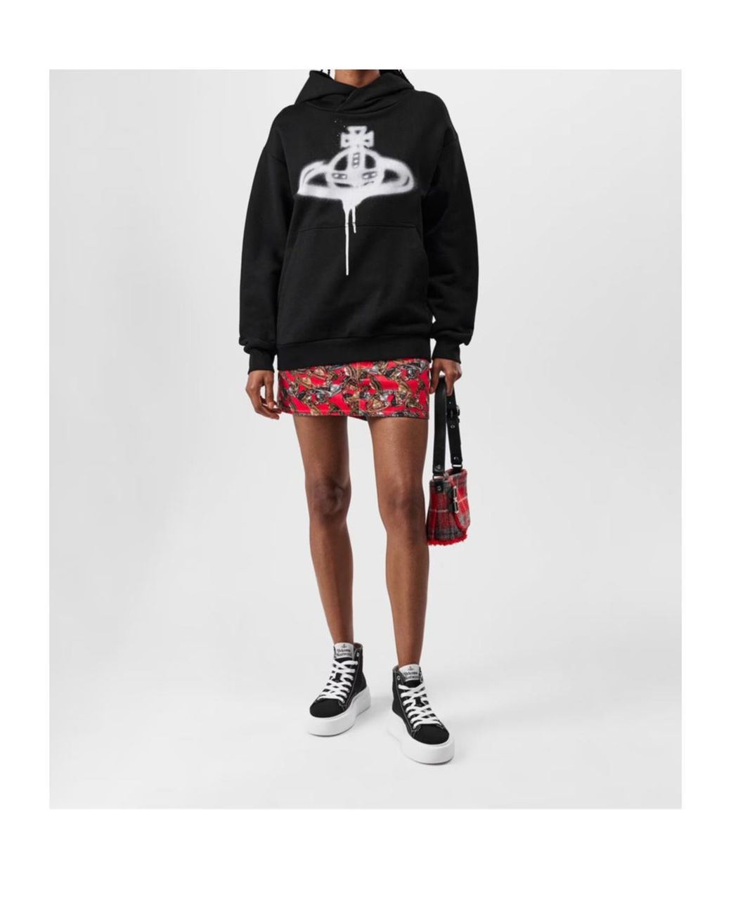 Vivienne Westwood Black Overhead Hoodie